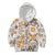 Hawaii Tapa Tribal Kid Hoodie With Hawaiian Quilt Pattern Gold LT9 - Polynesian Pride