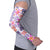 Hawaii Tapa Tribal Arm Sleeves With Hawaiian Quilt Pattern Violet - Polynesian Pride