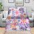 Hawaii Tapa Tribal Blanket With Hawaiian Quilt Pattern Violet LT9 - Polynesian Pride