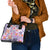 Hawaii Tapa Tribal Shoulder Handbag With Hawaiian Quilt Pattern Violet LT9 - Polynesian Pride