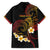 Personalised Papua New Guinea Sepik Family Matching Off Shoulder Maxi Dress and Hawaiian Shirt Plumeria Floral Tribal Pattern - Polynesian Pride