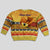 Personalised PNG Hamamas Krismas Kid Ugly Christmas Sweater Papua New Guinea Bird Of Paradise Merry Christmas Gold Style LT9 - Polynesian Pride