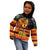 PNG Hamamas Krismas Kid Hoodie Papua New Guinea Bird Of Paradise Merry Christmas Black Style LT9 - Polynesian Pride