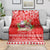 Personalised Hawaii Mele Kalikimaka Blanket Santa Beach Merry Christmas LT9 - Polynesian Pride