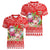 Personalised Hawaii Mele Kalikimaka Women V Neck T Shirt Santa Beach Merry Christmas LT9 - Polynesian Pride
