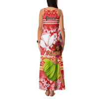 Personalised Hawaii Mele Kalikimaka Family Matching Tank Maxi Dress and Hawaiian Shirt Santa Claus and Hula Dancing Merry Christmas LT9 - Polynesian Pride