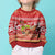 Personalised Hawaii Mele Kalikimaka Kid Ugly Christmas Sweater Santa Claus and Hula Dancing Merry Christmas LT9 - Polynesian Pride