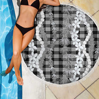Hawaiian Ohia Lehua Lei Beach Blanket Plaid Palaka Eleele Pattern - Polynesian Pride