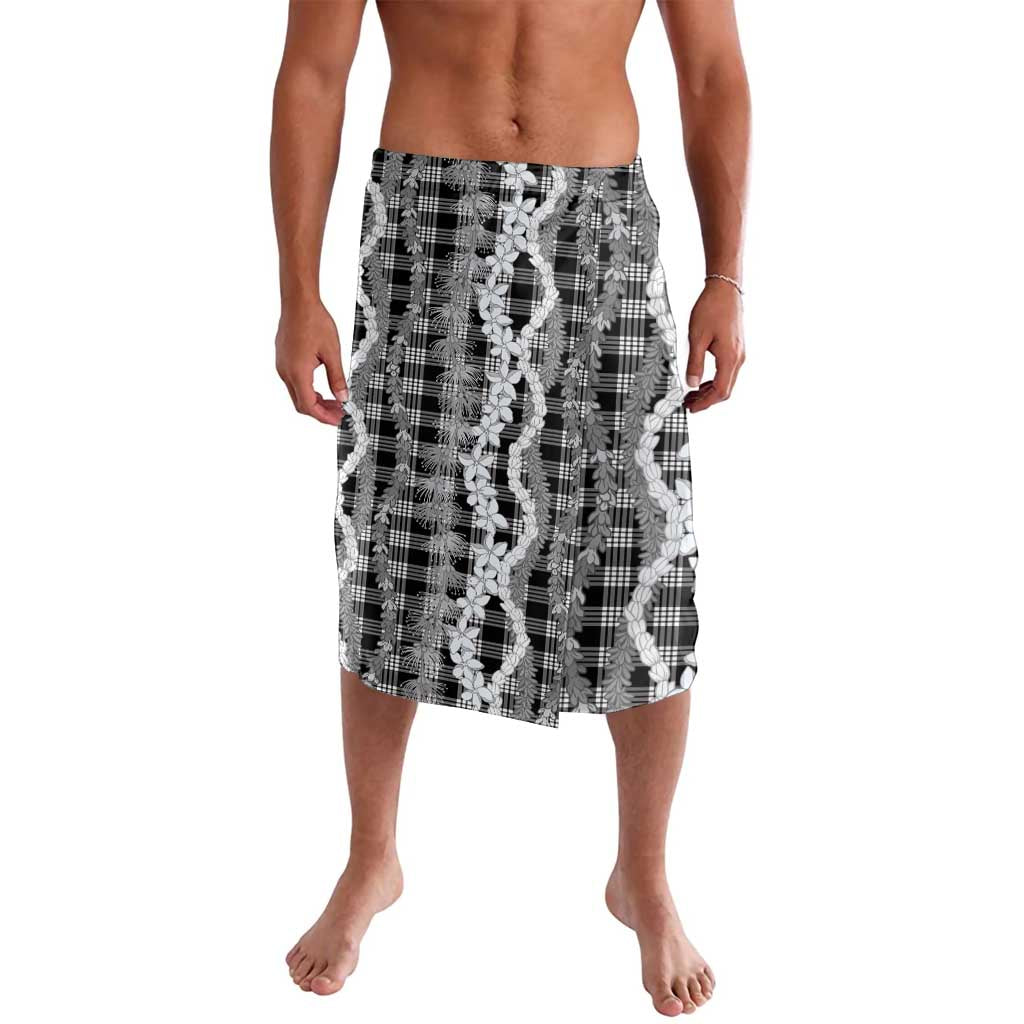 Hawaiian Ohia Lehua Lei Lavalava Plaid Palaka Eleele Pattern - Polynesian Pride