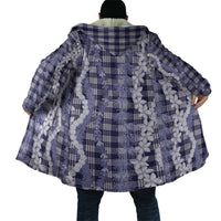Hawaiian Ohia Lehua Lei Cloak Plaid Palaka Uliuli hohonu Pattern - Polynesian Pride