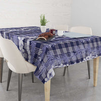 Hawaiian Ohia Lehua Lei Tablecloth Plaid Palaka Uliuli hohonu Pattern - Polynesian Pride