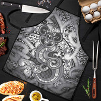 Aotearoa Maori Hei Tiki Apron Kiwikiwi Kowhaiwhai Puhoro Motif