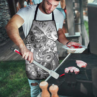 Aotearoa Maori Hei Tiki Apron Kiwikiwi Kowhaiwhai Puhoro Motif