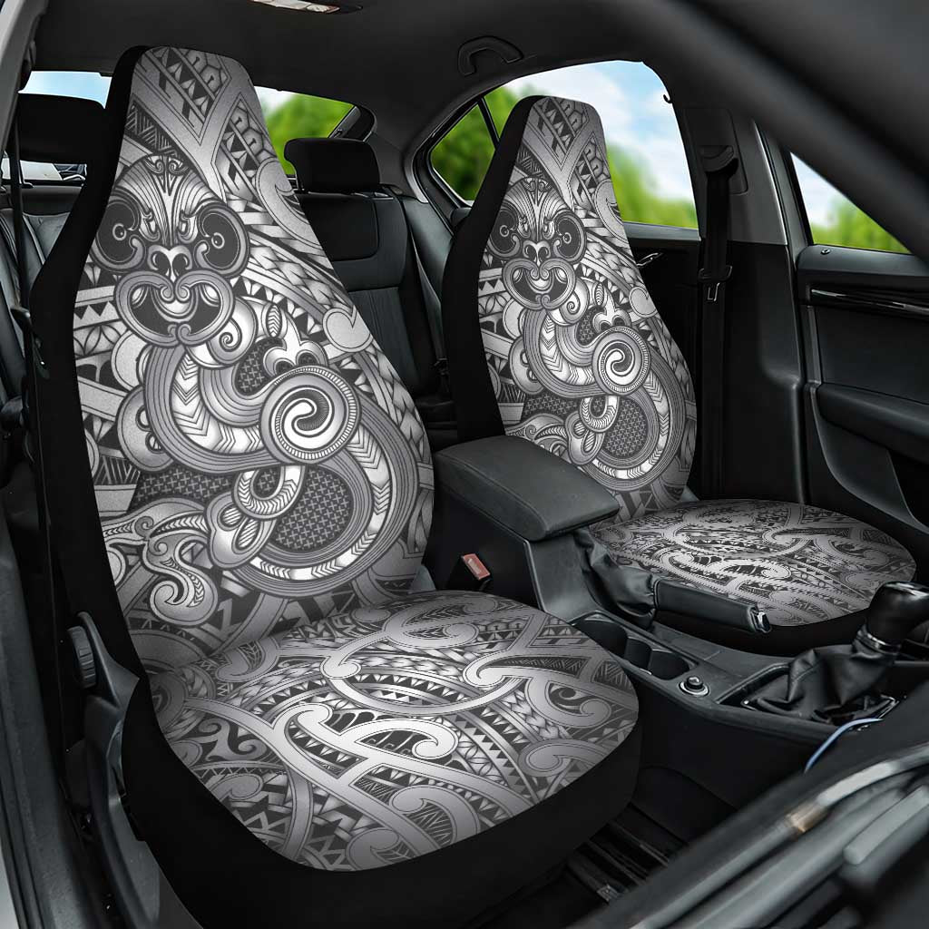 Aotearoa Maori Hei Tiki Car Seat Cover Kiwikiwi Kowhaiwhai Puhoro Motif