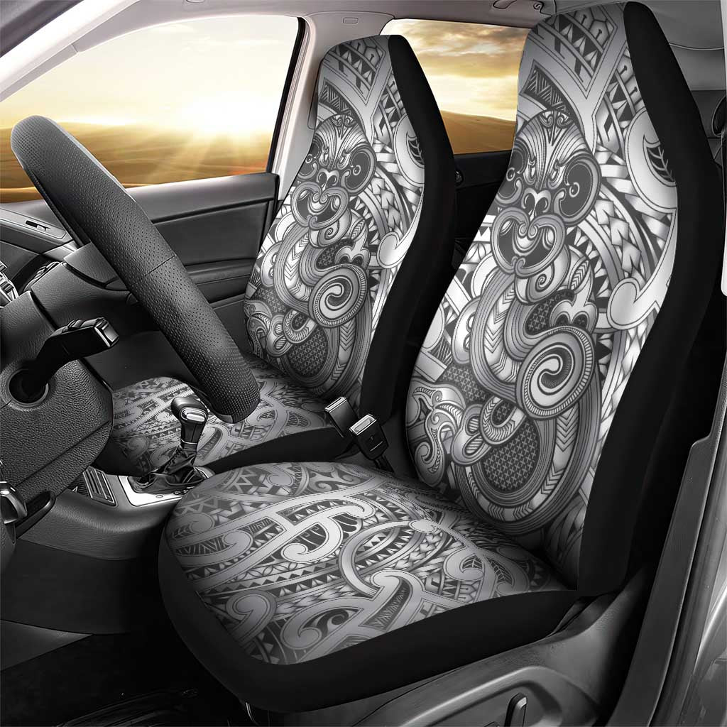 Aotearoa Maori Hei Tiki Car Seat Cover Kiwikiwi Kowhaiwhai Puhoro Motif