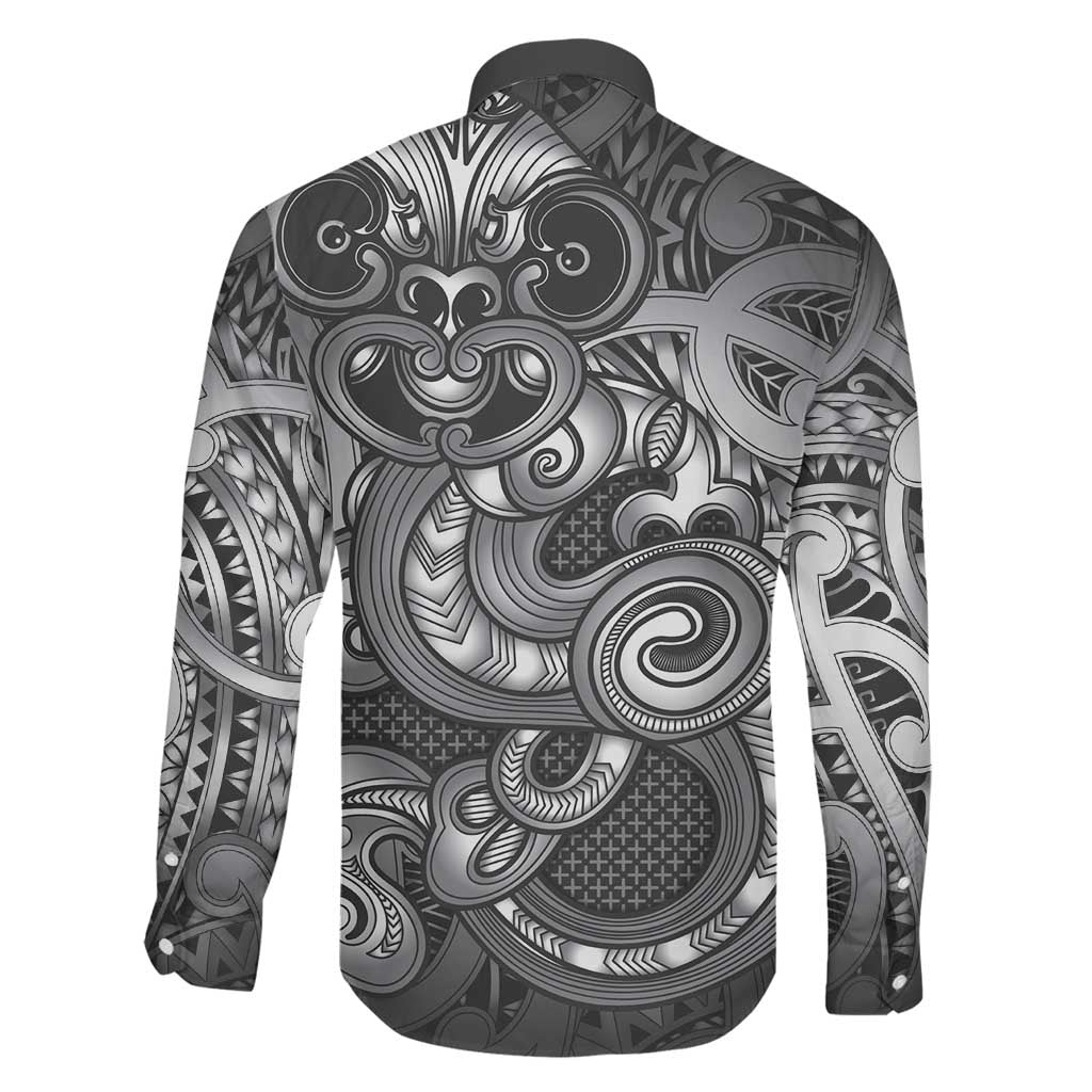 Aotearoa Maori Hei Tiki Family Matching Mermaid Dress and Hawaiian Shirt Kiwikiwi Kowhaiwhai Puhoro Motif
