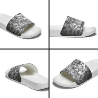 Aotearoa Maori Hei Tiki Slide Sandals Kiwikiwi Kowhaiwhai Puhoro Motif
