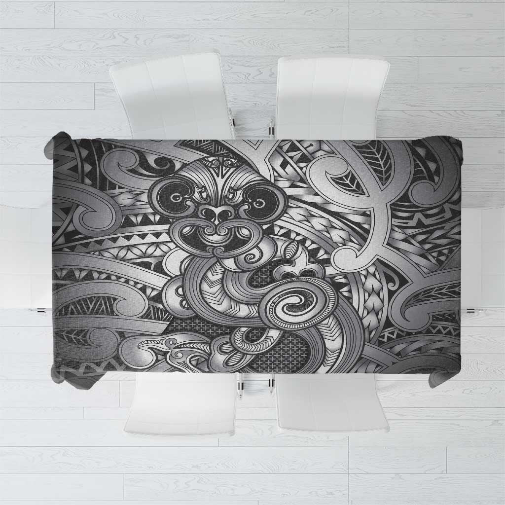 Aotearoa Maori Hei Tiki Tablecloth Kiwikiwi Kowhaiwhai Puhoro Motif