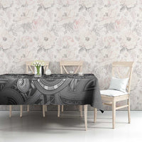 Aotearoa Maori Hei Tiki Tablecloth Kiwikiwi Kowhaiwhai Puhoro Motif LT9 - Polynesian Pride