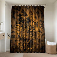 Aotearoa Maori Hei Tiki Bathroom Set Koura Kowhaiwhai Puhoro Motif