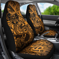 Aotearoa Maori Hei Tiki Car Seat Cover Koura Kowhaiwhai Puhoro Motif