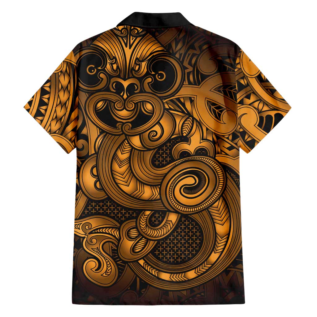 Aotearoa Maori Hei Tiki Family Matching Mermaid Dress and Hawaiian Shirt Koura Kowhaiwhai Puhoro Motif