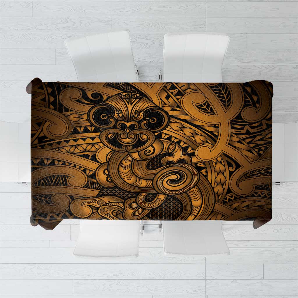 Aotearoa Maori Hei Tiki Tablecloth Koura Kowhaiwhai Puhoro Motif