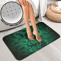 Aotearoa Maori Hei Tiki Bathroom Set Kakariki Kowhaiwhai Puhoro Motif