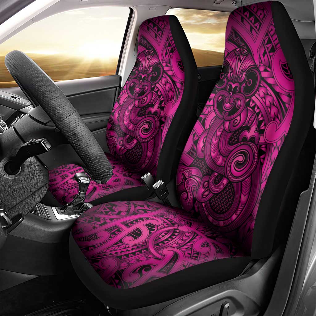 Aotearoa Maori Hei Tiki Car Seat Cover Mawhero Kowhaiwhai Puhoro Motif