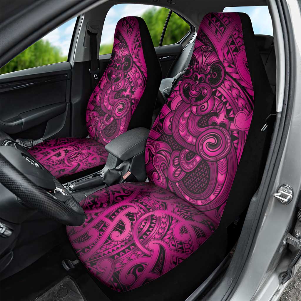 Aotearoa Maori Hei Tiki Car Seat Cover Mawhero Kowhaiwhai Puhoro Motif
