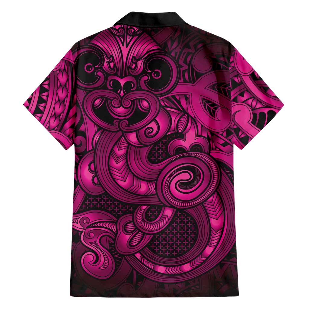 Aotearoa Maori Hei Tiki Family Matching Tank Maxi Dress and Hawaiian Shirt Mawhero Kowhaiwhai Puhoro Motif