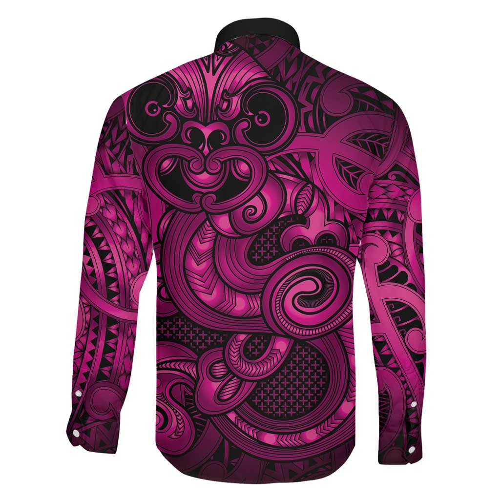 Aotearoa Maori Hei Tiki Family Matching Tank Maxi Dress and Hawaiian Shirt Mawhero Kowhaiwhai Puhoro Motif