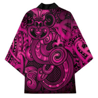 Aotearoa Maori Hei Tiki Kimono Mawhero Kowhaiwhai Puhoro Motif