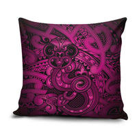Aotearoa Maori Hei Tiki Pillow Cover Mawhero Kowhaiwhai Puhoro Motif