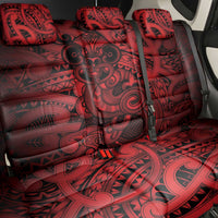 Aotearoa Maori Hei Tiki Back Car Seat Cover Whero Kowhaiwhai Puhoro Motif