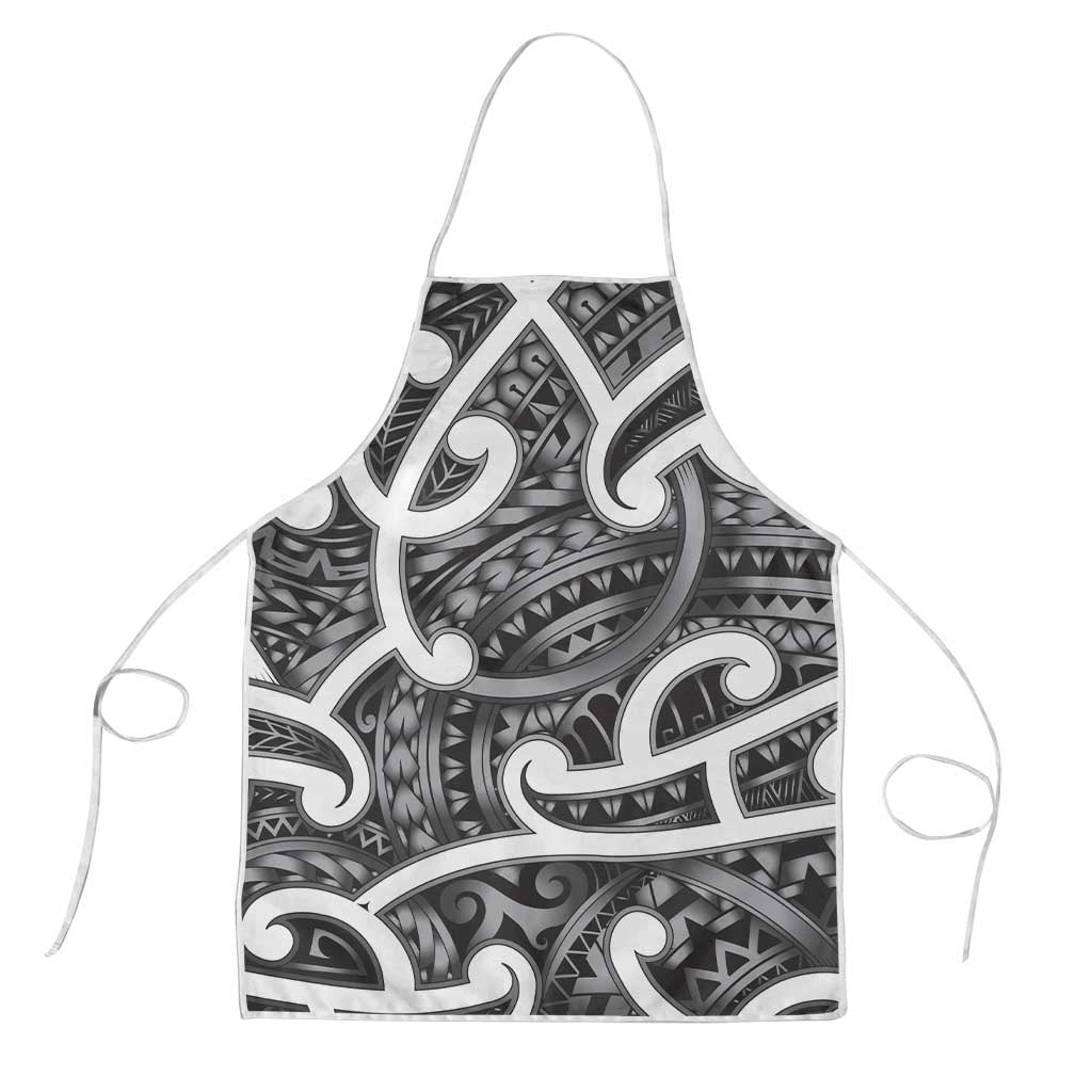 Aotearoa Maori Kowhaiwhai Apron Kiwikiwi Puhoro and Patiki