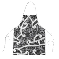 Aotearoa Maori Kowhaiwhai Apron Kiwikiwi Puhoro and Patiki