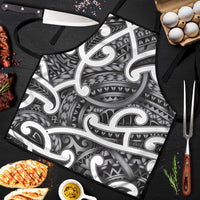 Aotearoa Maori Kowhaiwhai Apron Kiwikiwi Puhoro and Patiki