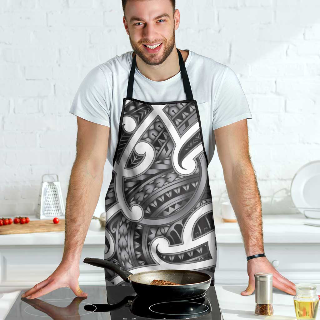 Aotearoa Maori Kowhaiwhai Apron Kiwikiwi Puhoro and Patiki