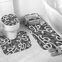 Aotearoa Maori Kowhaiwhai Bathroom Set Kiwikiwi Puhoro and Patiki