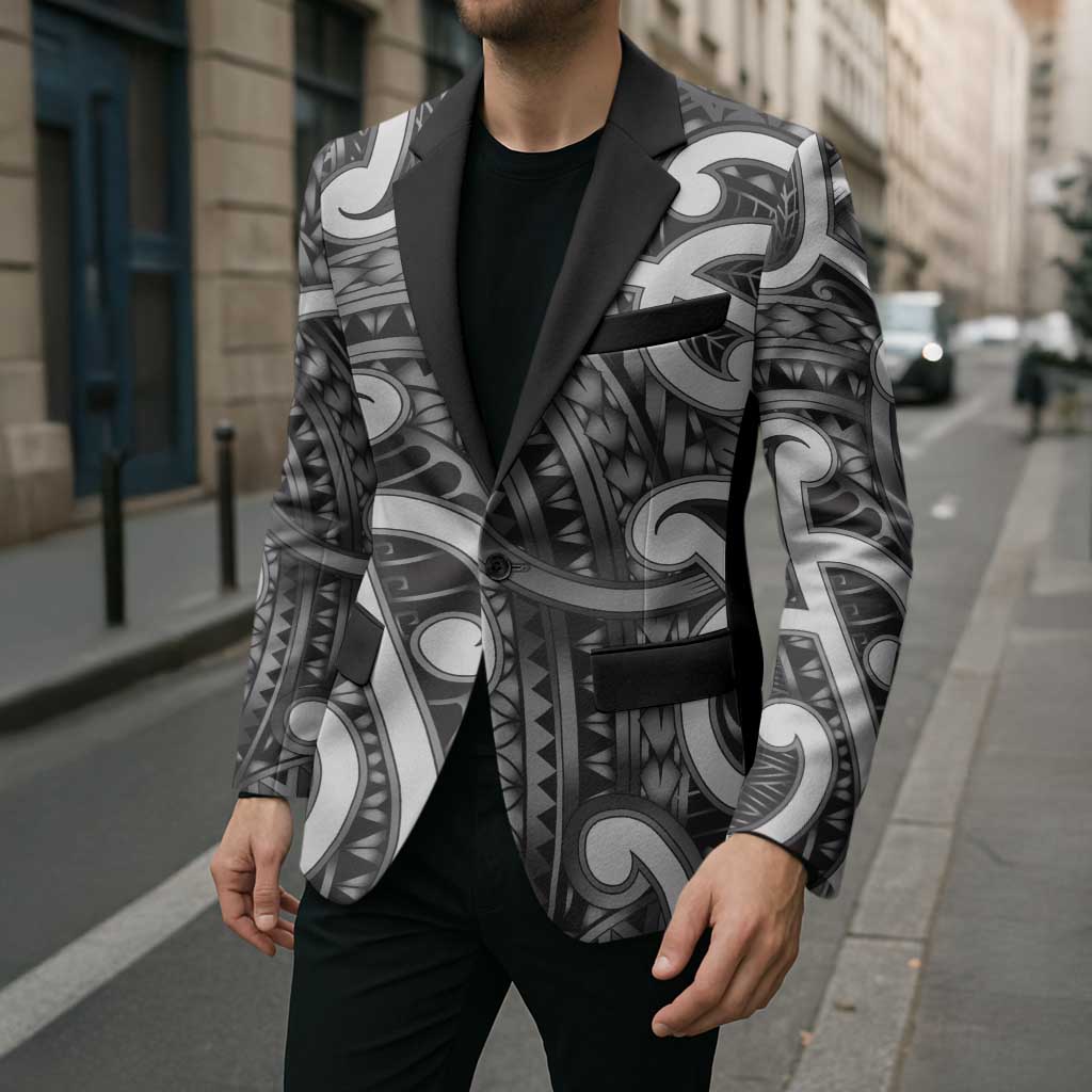 Aotearoa Maori Kowhaiwhai Blazer Kiwikiwi Puhoro and Patiki LT9 - Polynesian Pride
