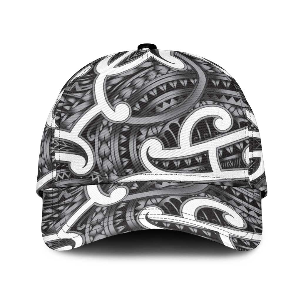 Aotearoa Maori Kowhaiwhai Classic Cap Kiwikiwi Puhoro and Patiki