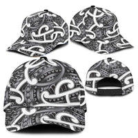 Aotearoa Maori Kowhaiwhai Classic Cap Kiwikiwi Puhoro and Patiki