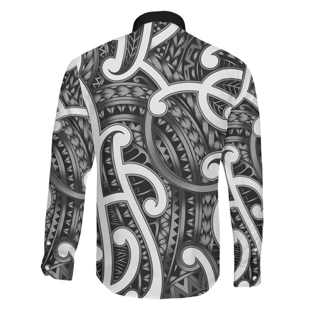 Aotearoa Maori Kowhaiwhai Family Matching Short Sleeve Bodycon Dress and Hawaiian Shirt Kiwikiwi Puhoro and Patiki LT9 - Polynesian Pride
