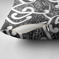 Aotearoa Maori Kowhaiwhai Pillow Cover Kiwikiwi Puhoro and Patiki