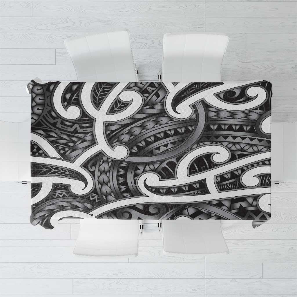 Aotearoa Maori Kowhaiwhai Tablecloth Kiwikiwi Puhoro and Patiki