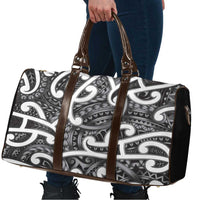 Aotearoa Maori Kowhaiwhai Travel Bag Kiwikiwi Puhoro and Patiki LT9 - Polynesian Pride