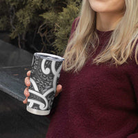 Aotearoa Maori Kowhaiwhai Tumbler Cup Kiwikiwi Puhoro and Patiki LT9 - Polynesian Pride