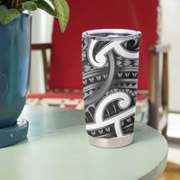 Aotearoa Maori Kowhaiwhai Tumbler Cup Kiwikiwi Puhoro and Patiki LT9 - Polynesian Pride