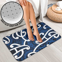 Aotearoa Maori Kowhaiwhai Bathroom Set Kikorangi Puhoro and Patiki